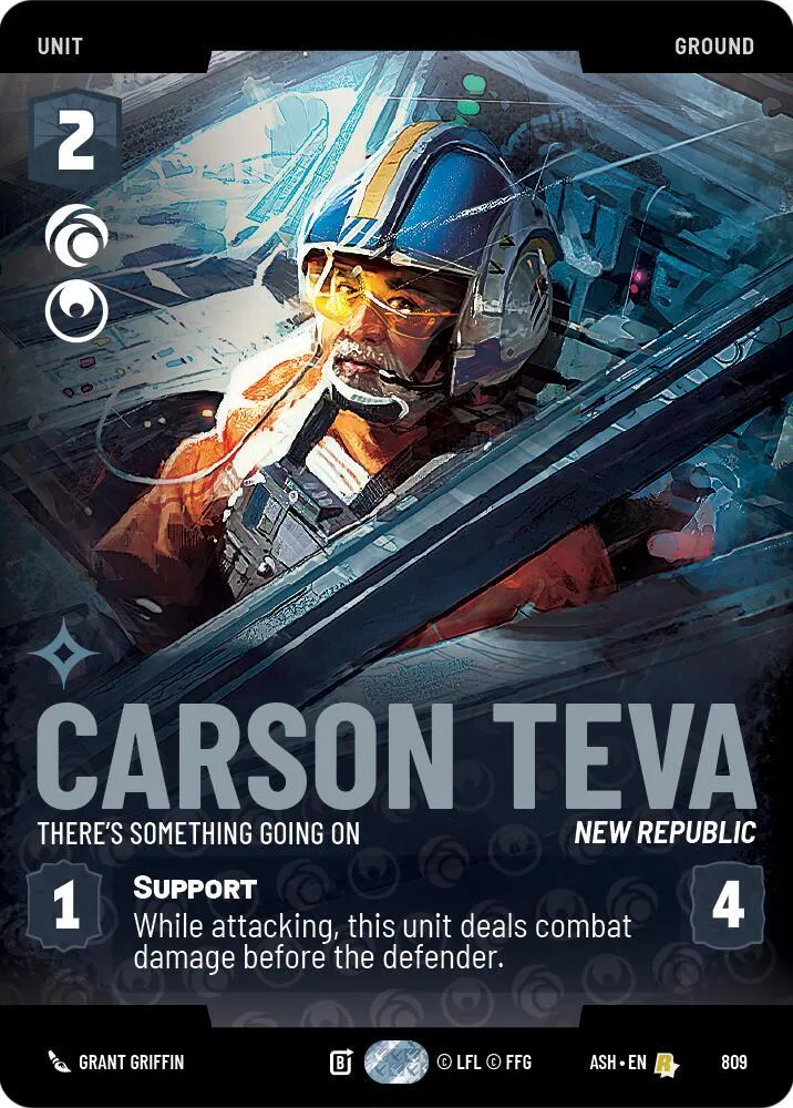 Carson Teva - Quelque Chose Se Trame — Ashes of the Empire — Star Wars: Unlimited