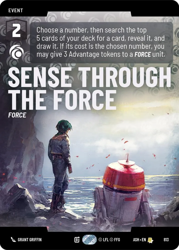 Ressentir à Travers la Force — Ashes of the Empire — Star Wars: Unlimited