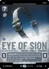 Product image for Eye of Sion - Delivered from Exile