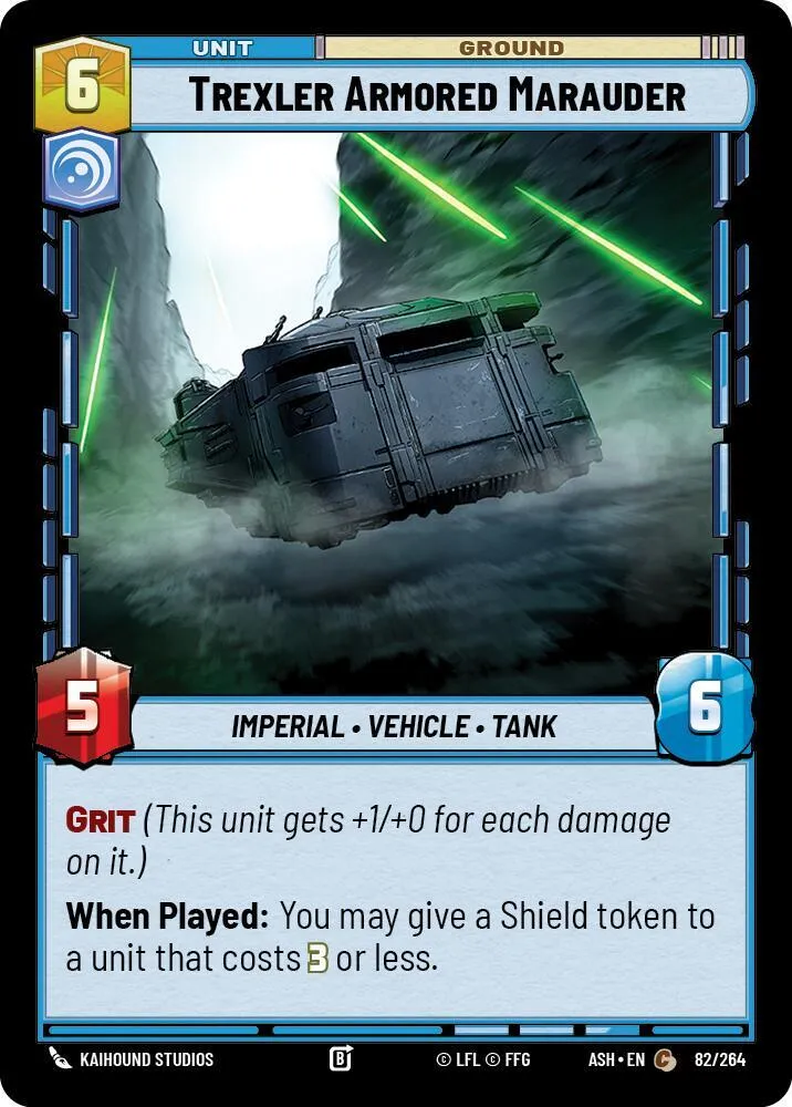 Maraudeur Trexler Blindé — Ashes of the Empire — Star Wars: Unlimited
