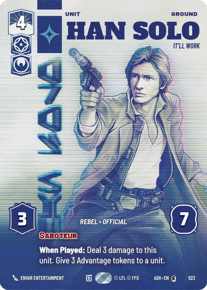 Han Solo - Ça Va Marcher — Ashes of the Empire — Star Wars: Unlimited