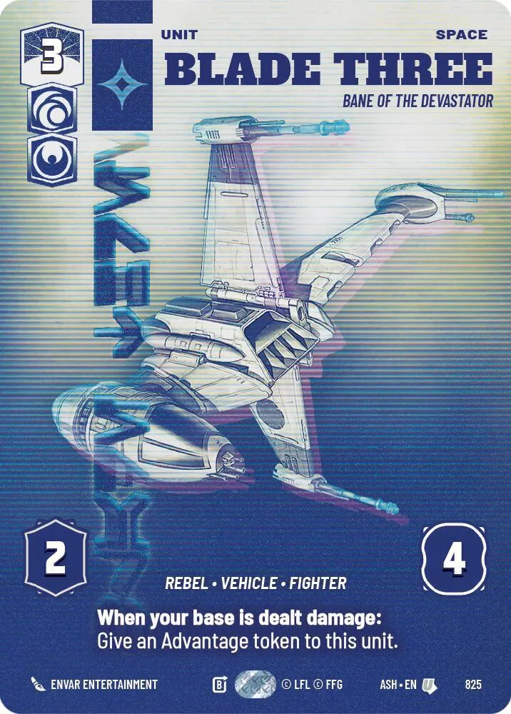Blade Trois - Fléau Du Devastator — Ashes of the Empire — Star Wars: Unlimited