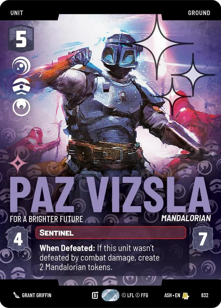 Paz Vizsla - Pour Un Futur Plus Radieux — Ashes of the Empire — Star Wars: Unlimited