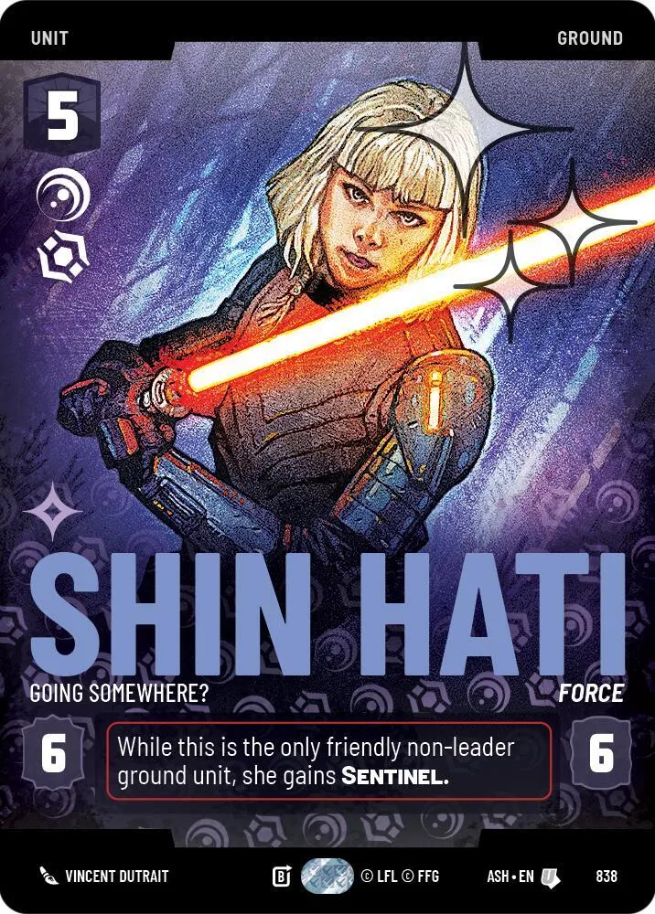 Shin Hati - Tu Vas Quelque Part ? — Ashes of the Empire — Star Wars: Unlimited