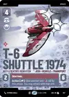 Product image for T-6 Shuttle 1974 - With a Mentor's Dedication