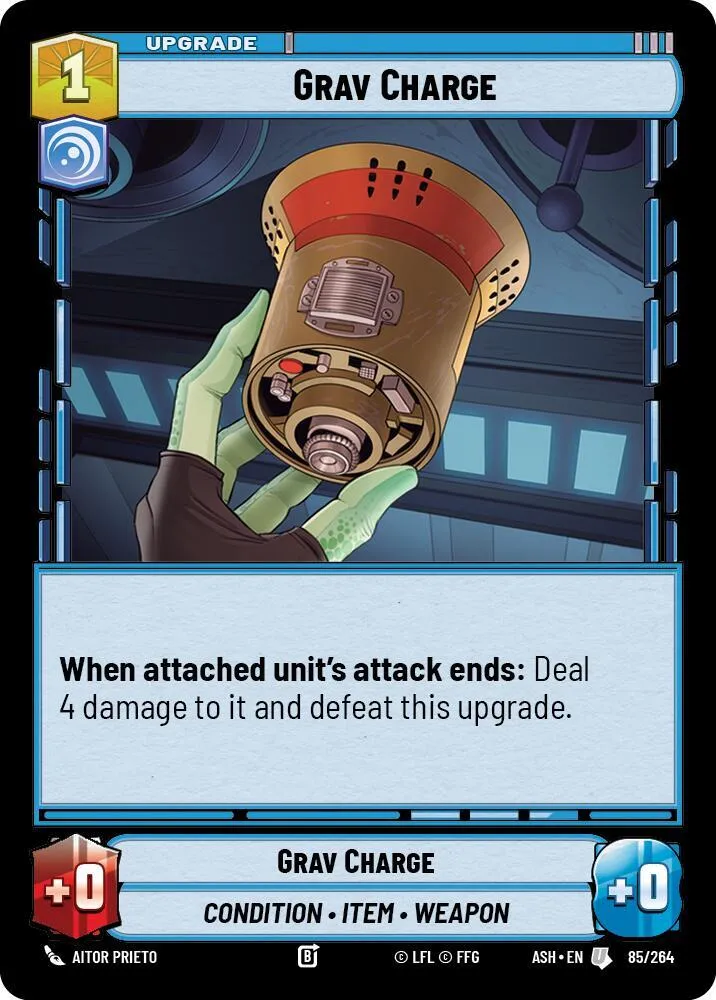 Charge Gravitationnelle — Ashes of the Empire — Star Wars: Unlimited