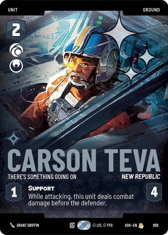 Carson Teva - Quelque Chose Se Trame — Ashes of the Empire — Star Wars: Unlimited