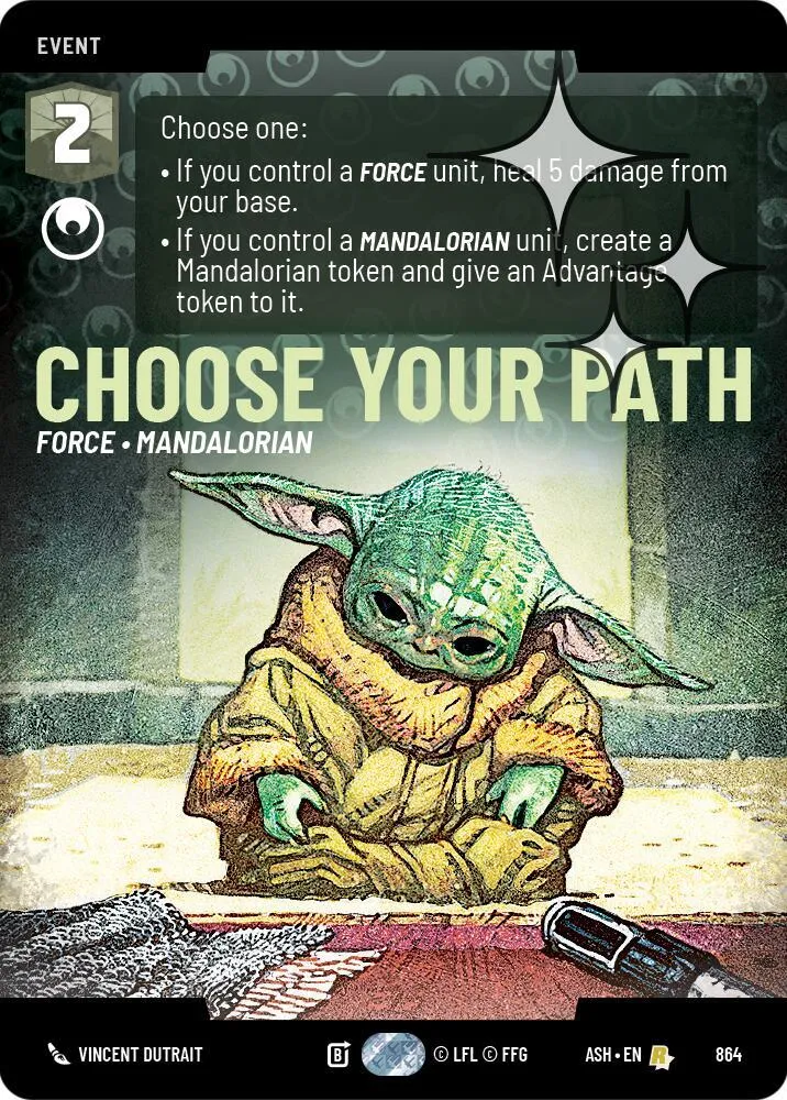 Choose Your Path — Ashes of the Empire — Star Wars: Unlimited