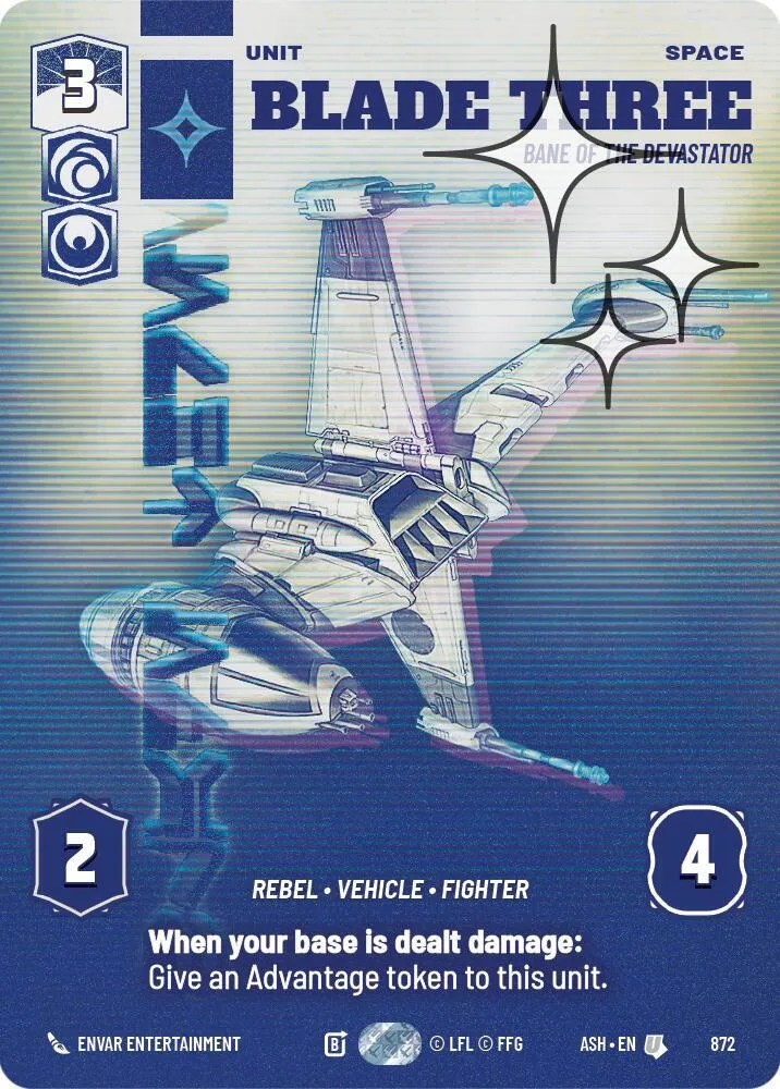 Blade Three - Bane of the Devastator — Ashes of the Empire — Star Wars: Unlimited