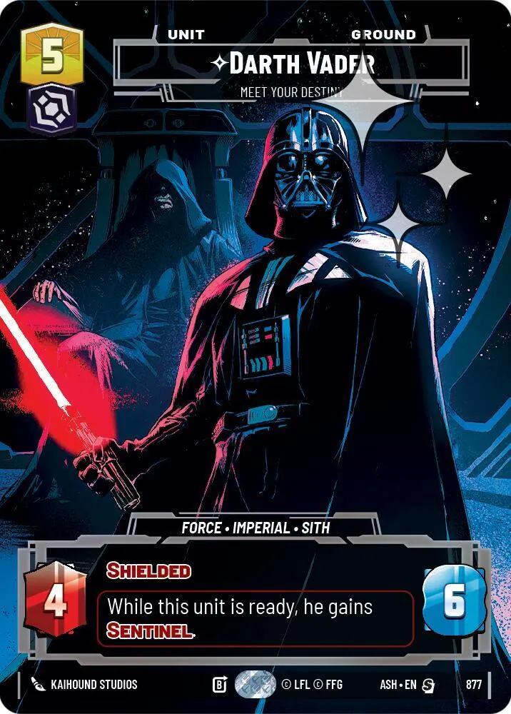 Darth Vader - Meet Your Destiny — Ashes of the Empire — Star Wars: Unlimited