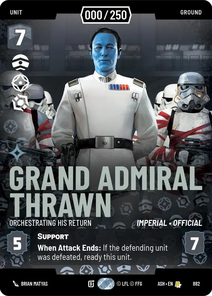 Grand Admiral Thrawn - Orchestrating His Return — Ashes of the Empire — Star Wars: Unlimited