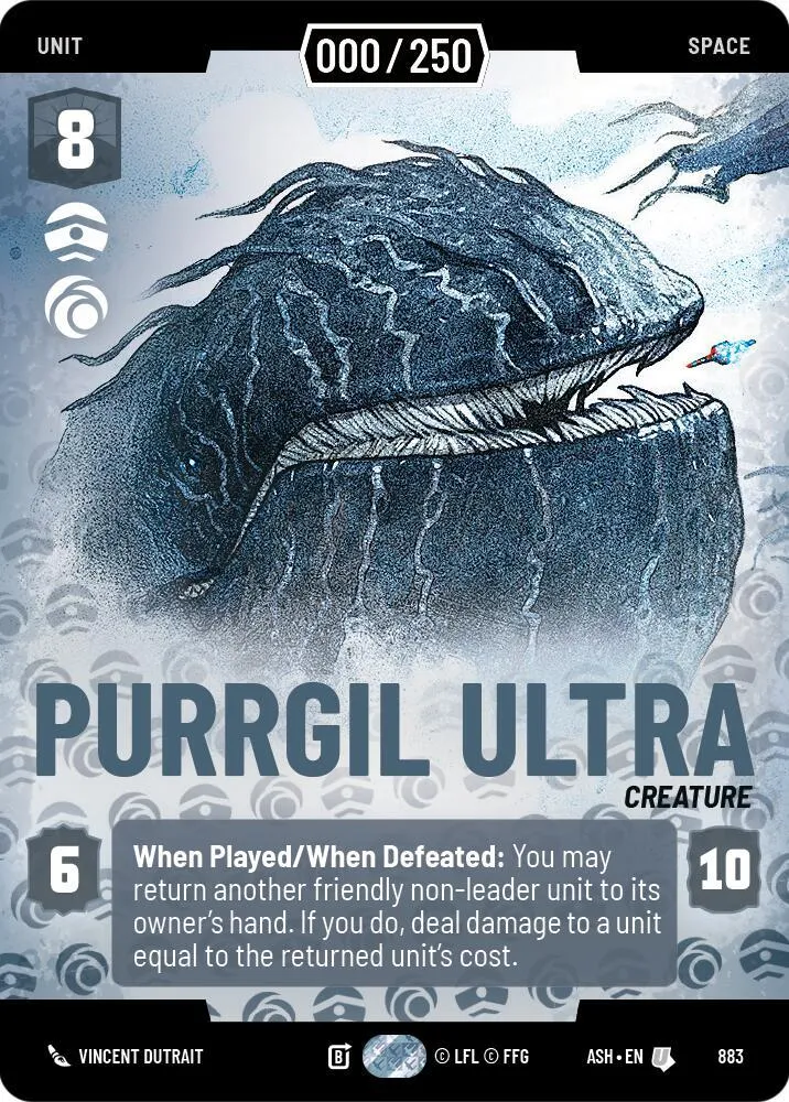 Purrgil Ultra — Ashes of the Empire — Star Wars: Unlimited