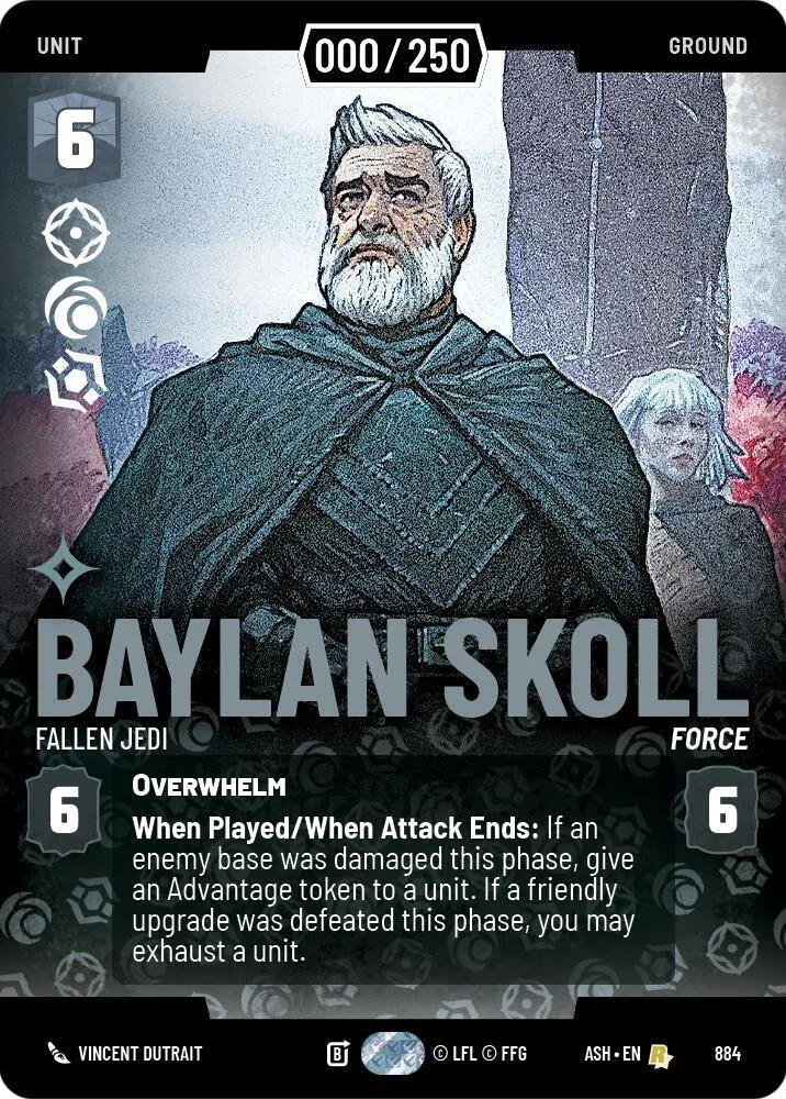 Baylan Skoll - Fallen Jedi — Ashes of the Empire — Star Wars: Unlimited