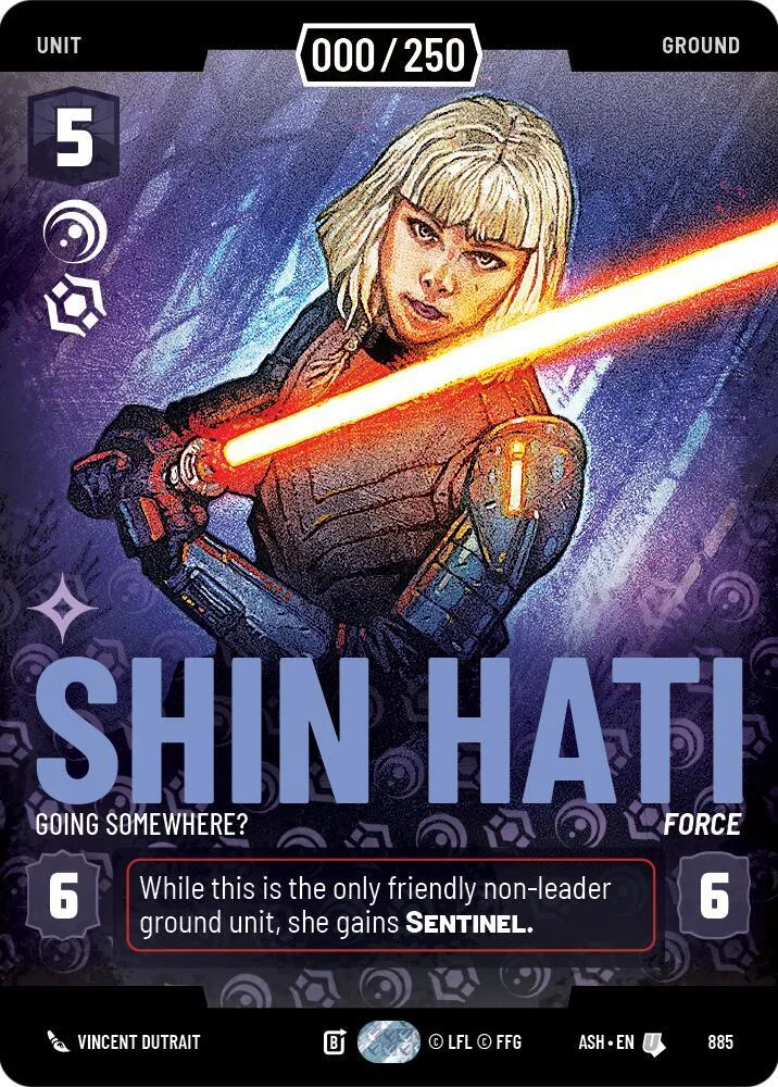Shin Hati - Going Somewhere? — Ashes of the Empire — Star Wars: Unlimited