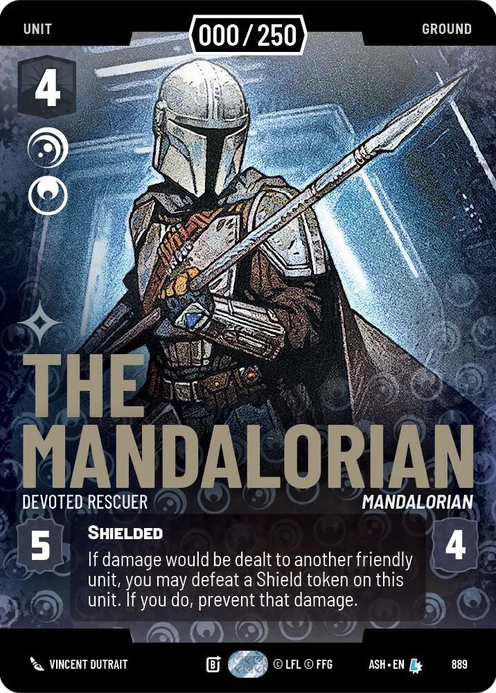 The Mandalorian - Devoted Rescuer — Ashes of the Empire — Star Wars: Unlimited