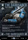 Product image for The Darksaber - Icon of Leadership