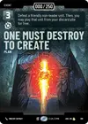 Product image for One Must Destroy to Create