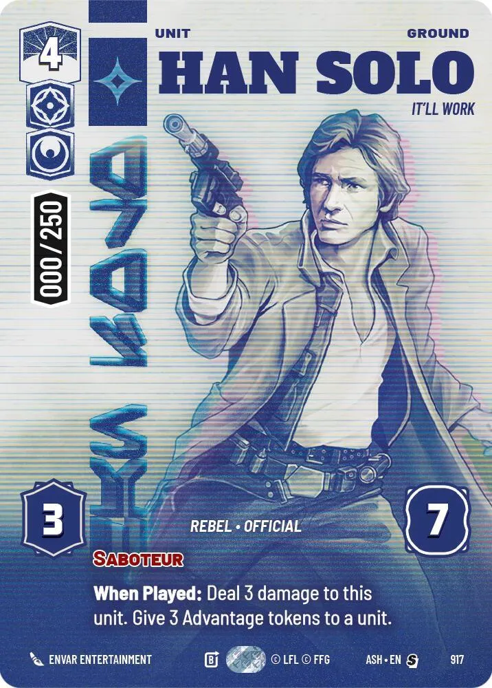 Han Solo - It'll Work — Ashes of the Empire — Star Wars: Unlimited
