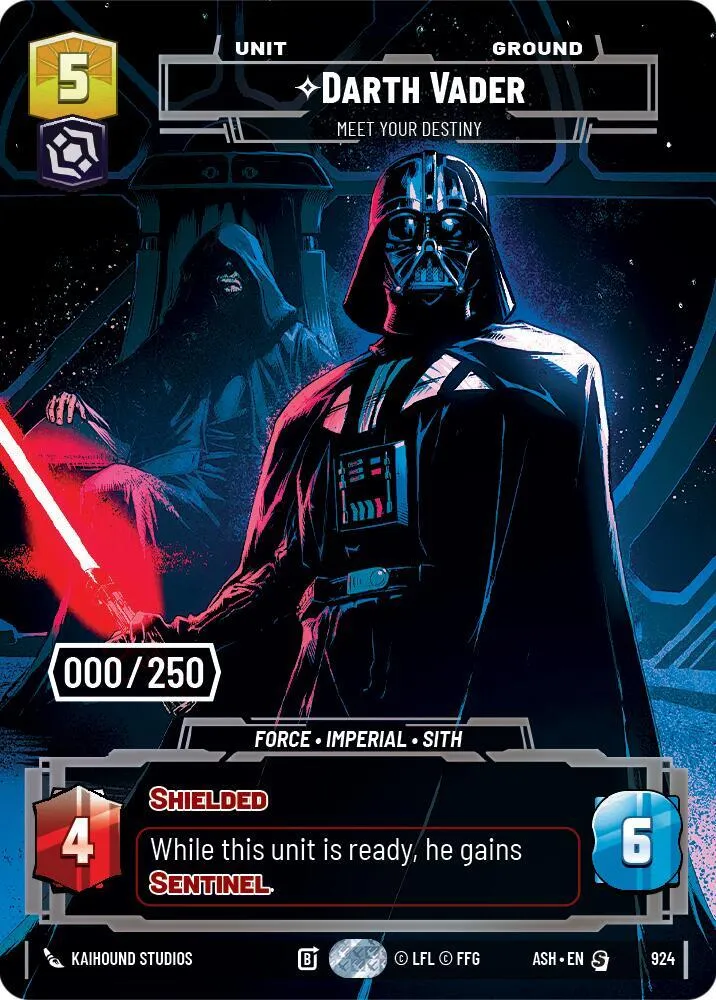 Darth Vader - Meet Your Destiny — Ashes of the Empire — Star Wars: Unlimited