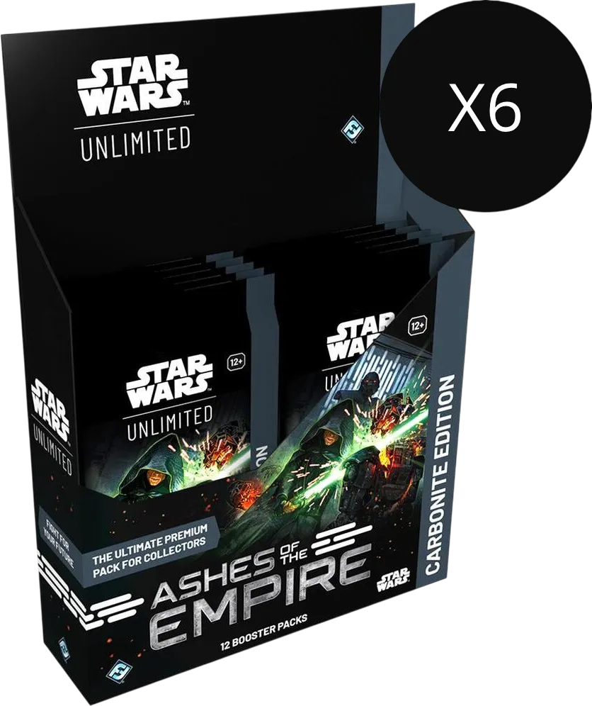 Ashes of the Empire - Carbonite edition : Booster case — Ashes of the Empire — Star Wars: Unlimited