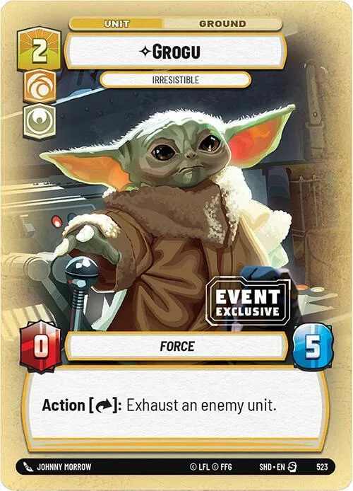 Grogu - Irresistible — Event Exclusive Promos — Star Wars: Unlimited