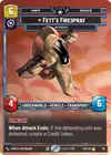 Product image for Fett's Firespray - In Pursuit (Prize Wall)