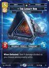 Product image for Le Legacy Run - Débris Maudits