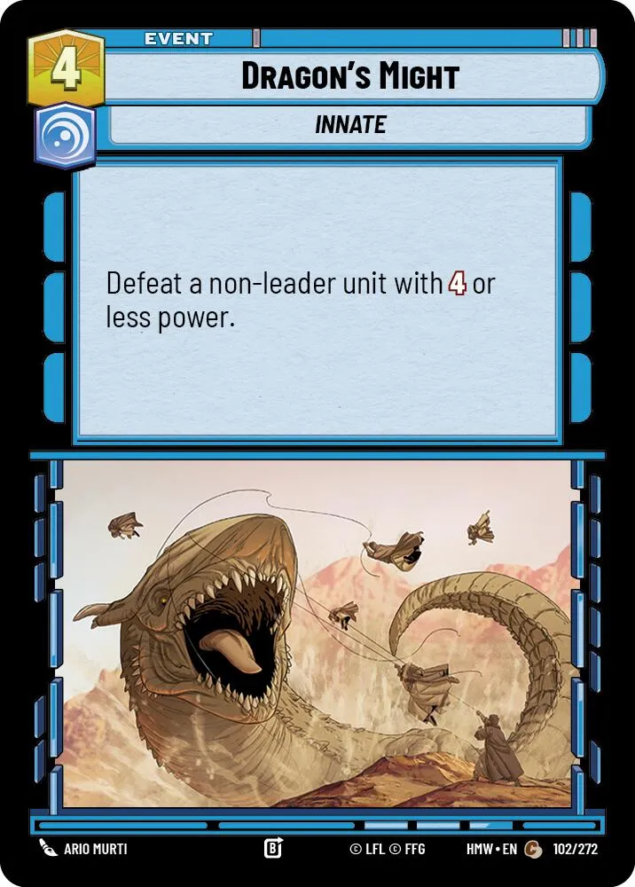 Dragon's Might — Homeworlds — Star Wars: Unlimited