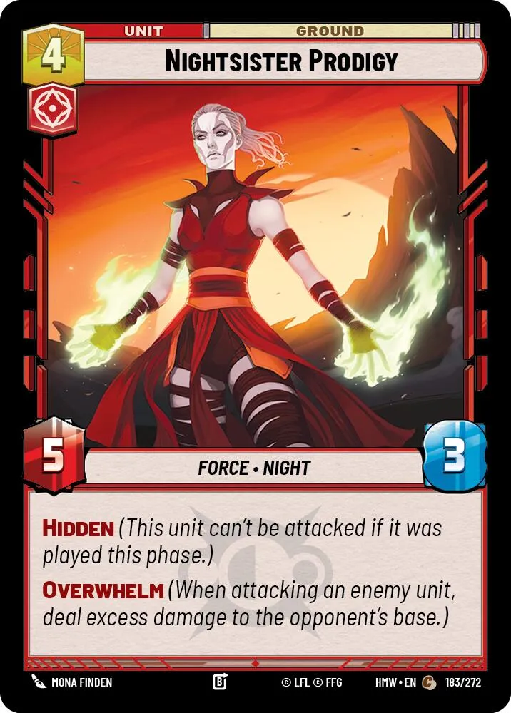 Nightsister Prodigy — Homeworlds — Star Wars: Unlimited