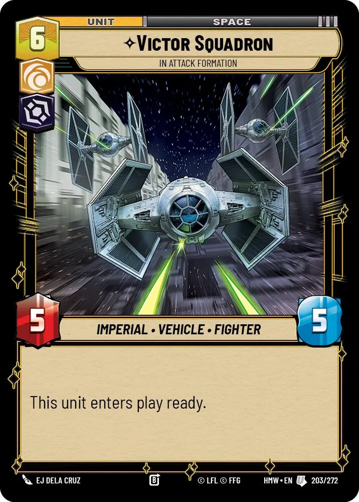 Victor Squadron - In Attack Formation — Homeworlds — Star Wars: Unlimited