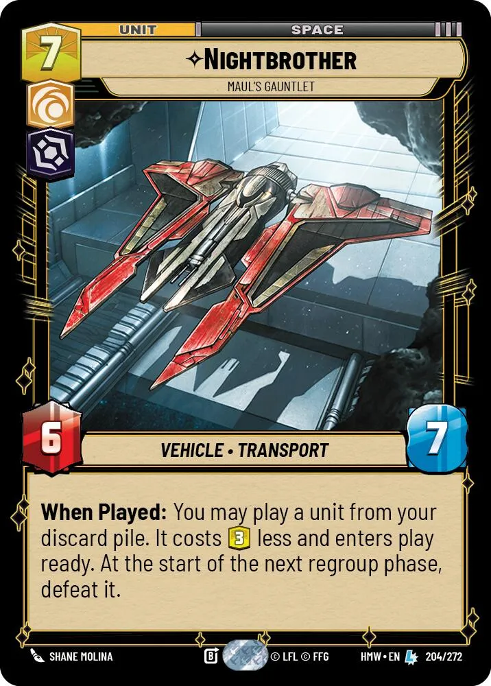 Nightbrother - Maul's Gauntlet — Homeworlds — Star Wars: Unlimited