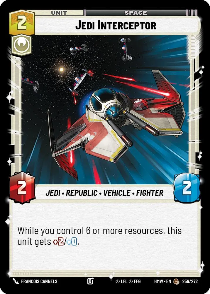Jedi Interceptor — Homeworlds — Star Wars: Unlimited