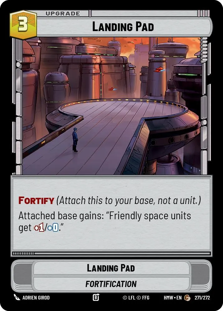 Landing Pad — Homeworlds — Star Wars: Unlimited