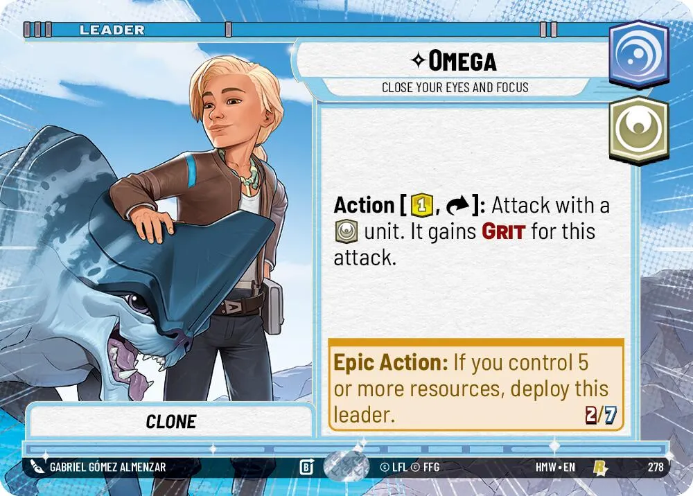 Omega - Close Your Eyes and Focus — Homeworlds — Star Wars: Unlimited