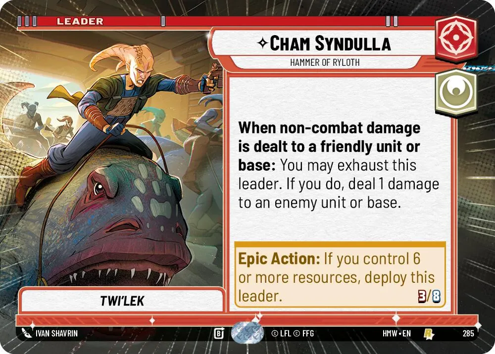 Cham Syndulla - Hammer of Ryloth — Homeworlds — Star Wars: Unlimited