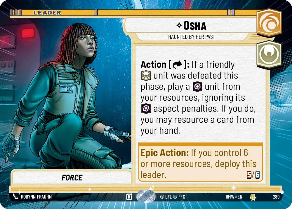 Osha - Haunted By Her Past — Homeworlds — Star Wars: Unlimited