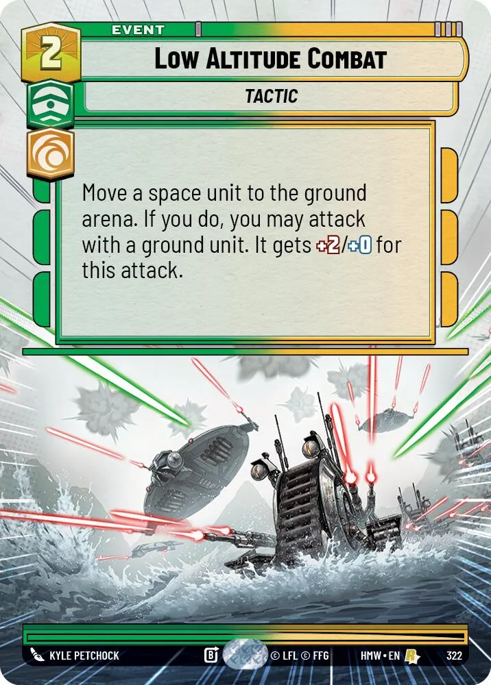 Low Altitude Combat — Homeworlds — Star Wars: Unlimited