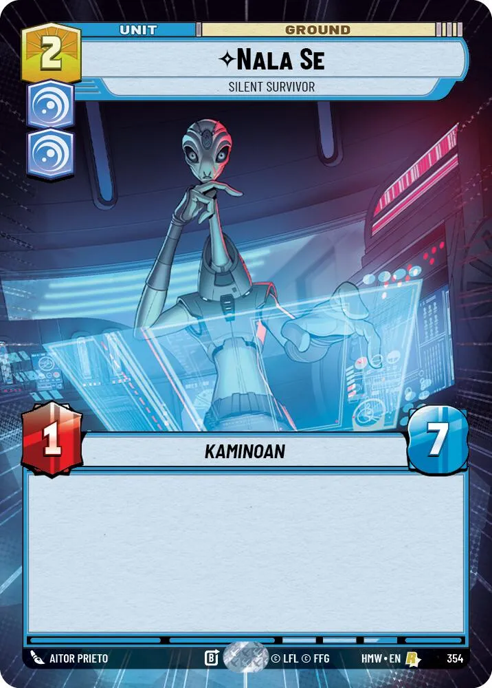 Nala Se - Silent Survivor — Homeworlds — Star Wars: Unlimited