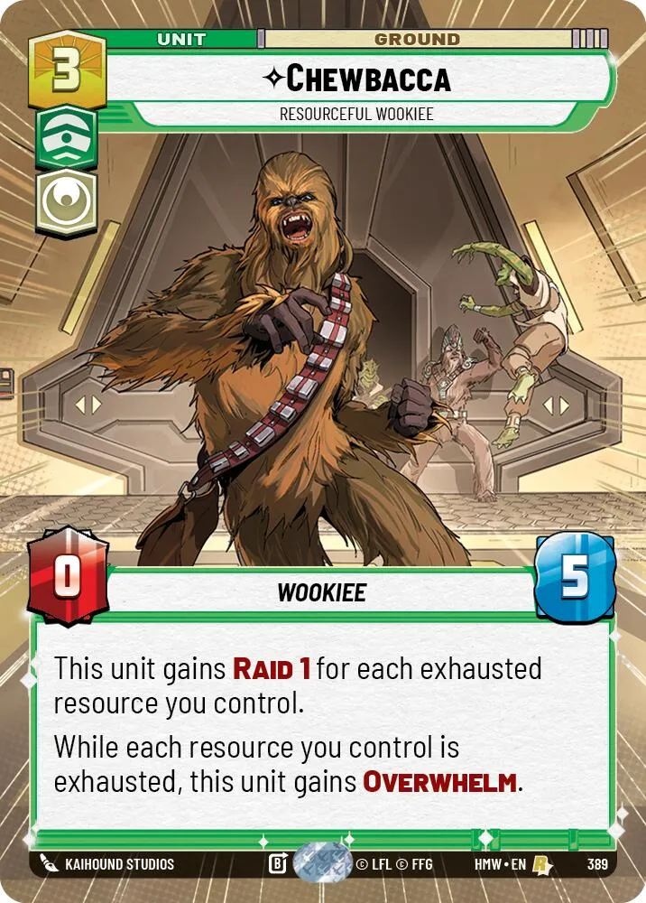Chewbacca - Resourceful Wookiee — Homeworlds — Star Wars: Unlimited