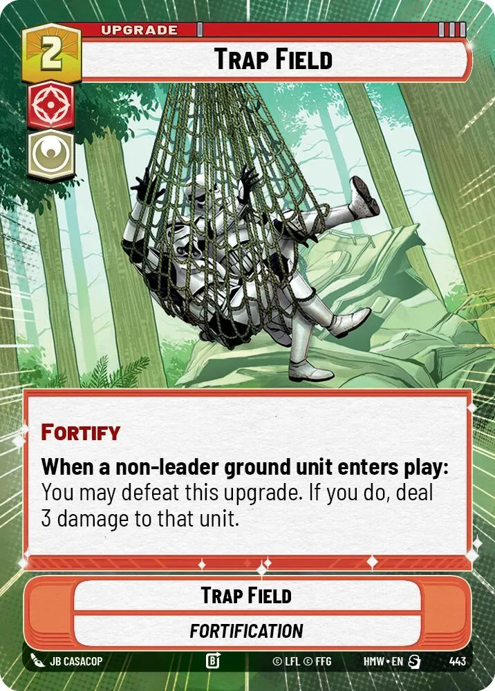 Trap Field — Homeworlds — Star Wars: Unlimited