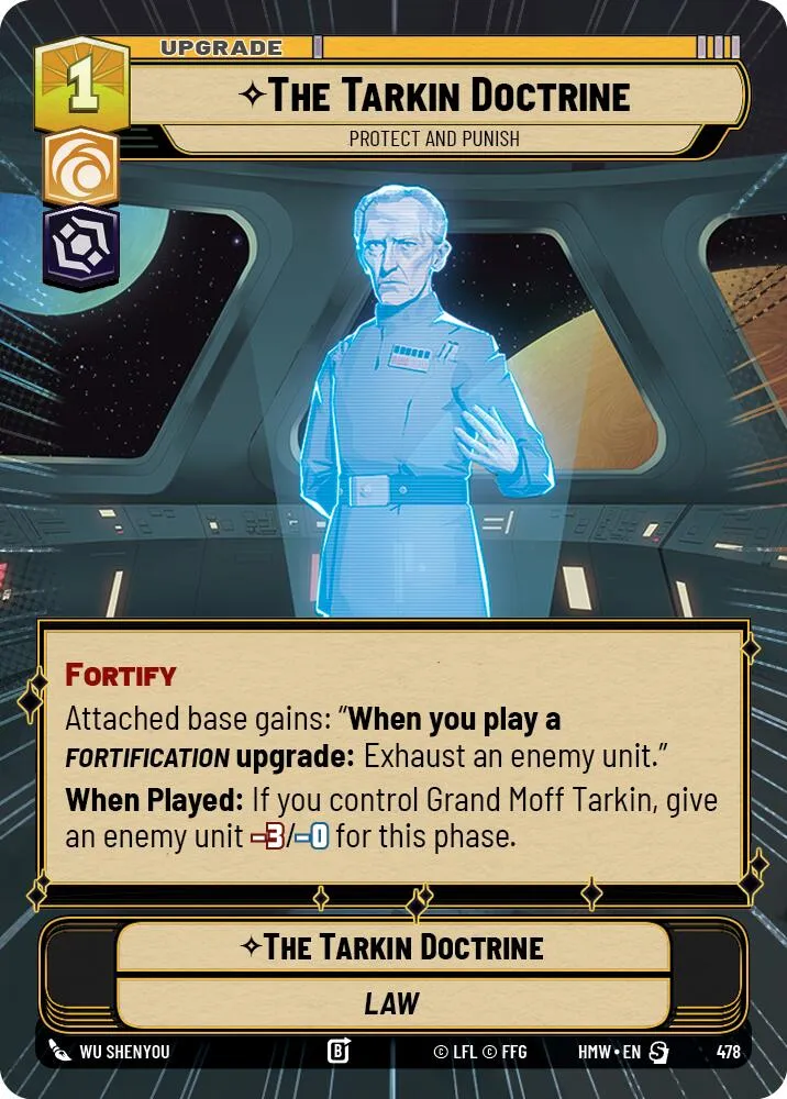 The Tarkin Doctrine - Protect and Punish — Homeworlds — Star Wars: Unlimited