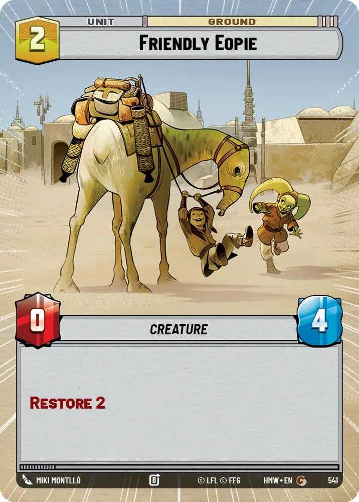 Friendly Eopie — Homeworlds — Star Wars: Unlimited