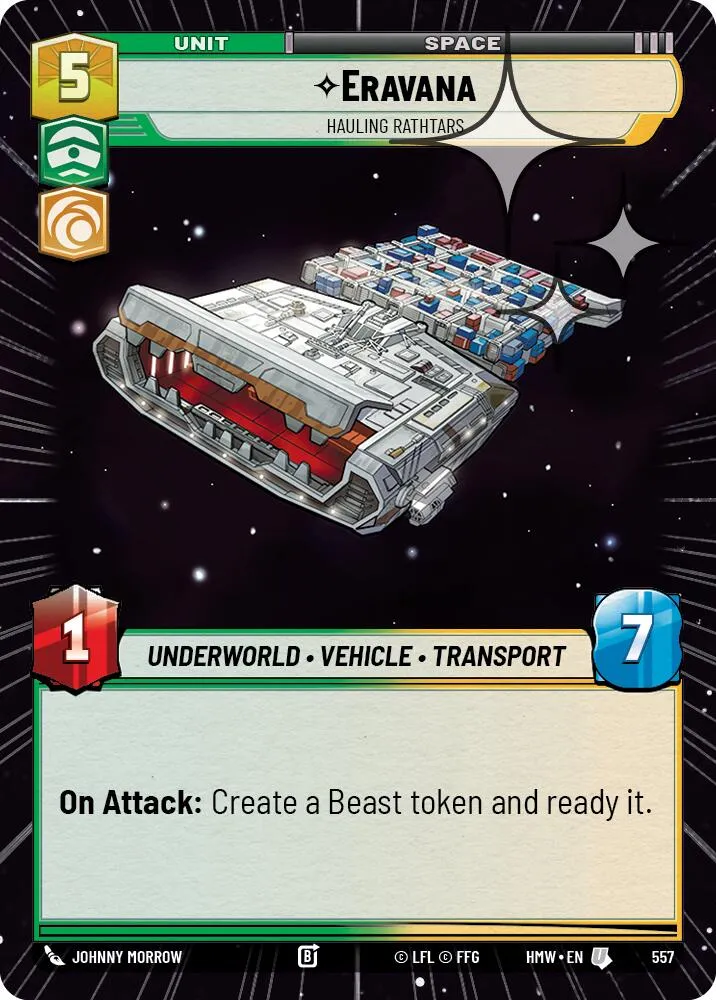 Eravana - Hauling Rathtars — Homeworlds — Star Wars: Unlimited