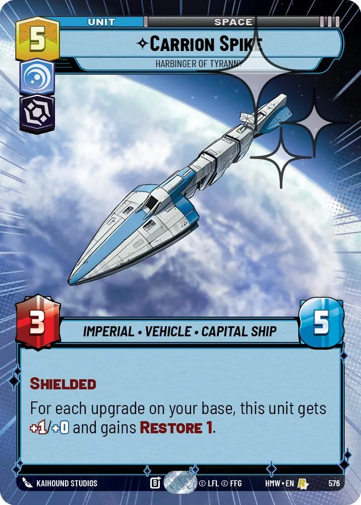 Carrion Spike - Harbinger of Tyranny — Homeworlds — Star Wars: Unlimited
