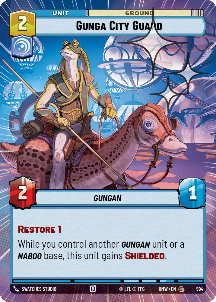 Garde de la Cité Gungan from Homeworlds - Star Wars: Unlimited