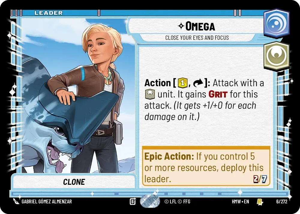 Omega - Close Your Eyes and Focus — Homeworlds — Star Wars: Unlimited
