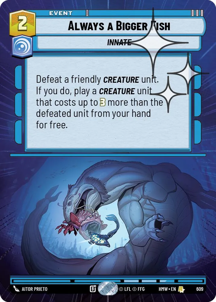 Always a Bigger Fish — Homeworlds — Star Wars: Unlimited