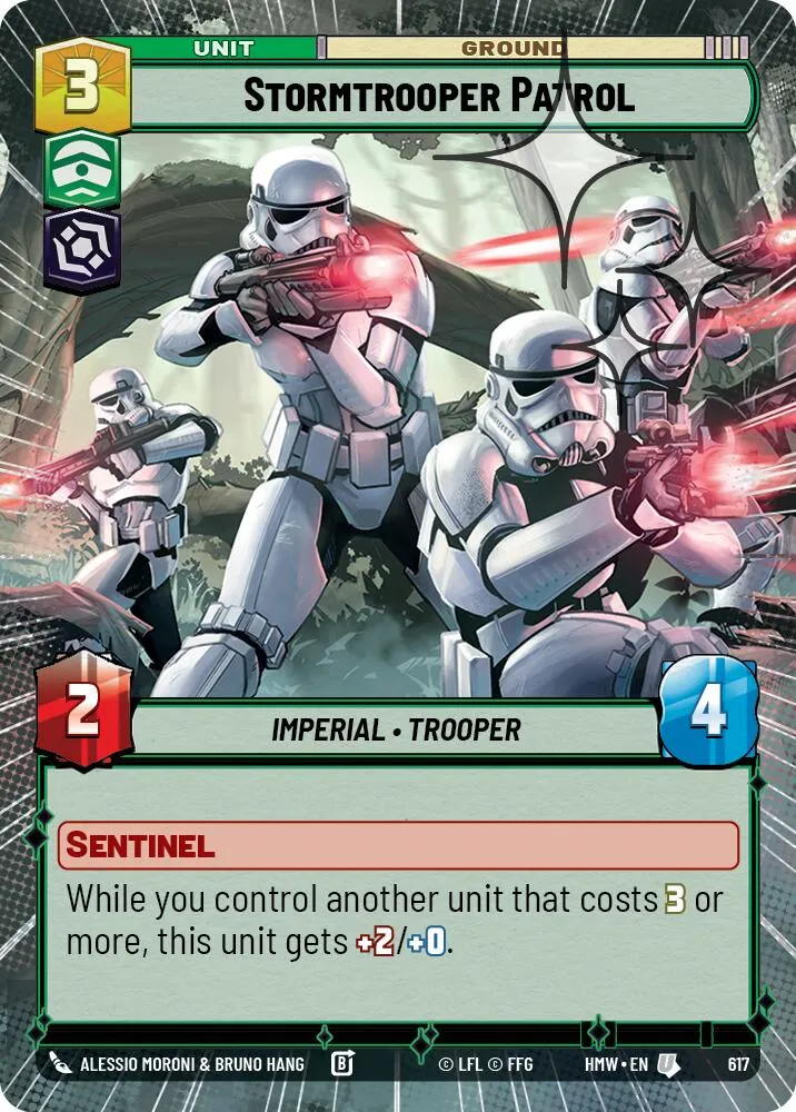 Stormtrooper Patrol — Homeworlds — Star Wars: Unlimited