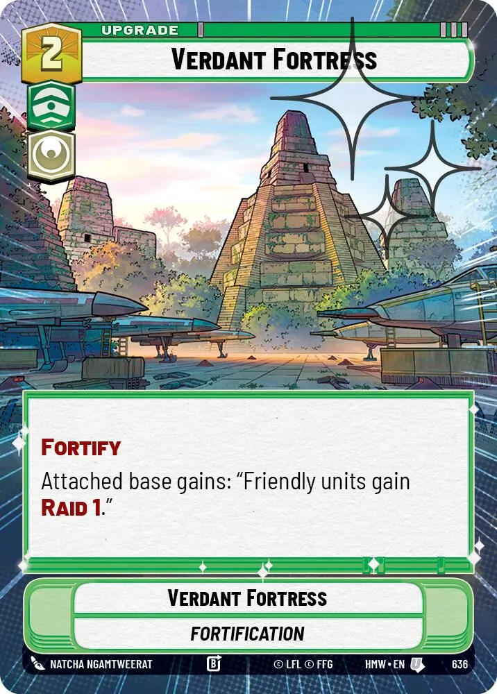 Verdant Fortress — Homeworlds — Star Wars: Unlimited