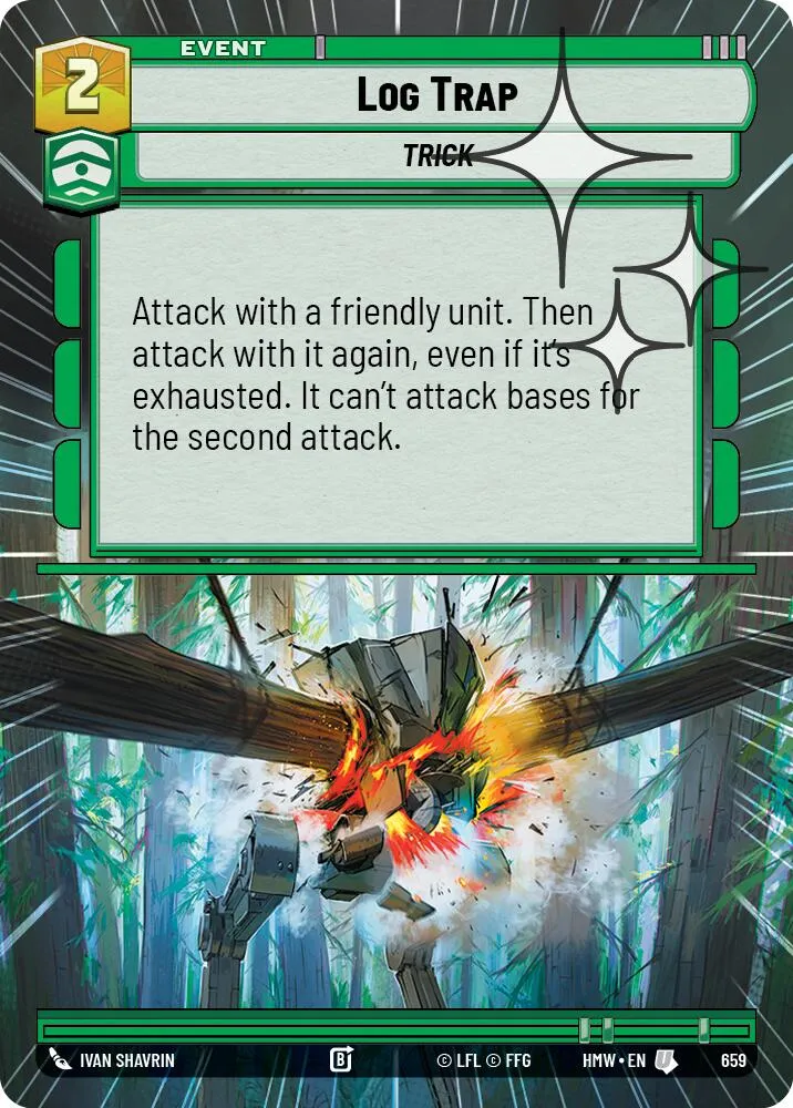 Log Trap — Homeworlds — Star Wars: Unlimited